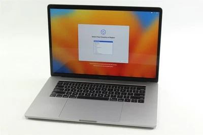 Apple MacBook Pro A1707 2017 15" i7-7920HQ 512GB SSD 16GB RAM Ventura R.Pro 560 - Image 1 of 4