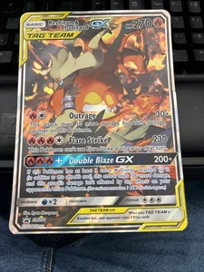 Pokemon 2019 Charizard & Reshiram Gx "JUMBO" Promo #SM201 MP - Picture 1 of 12