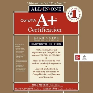CompTIA A+ Certification All-In-One Exam Guide, Eleventh Edition Audio Book CDS - Picture 1 of 7