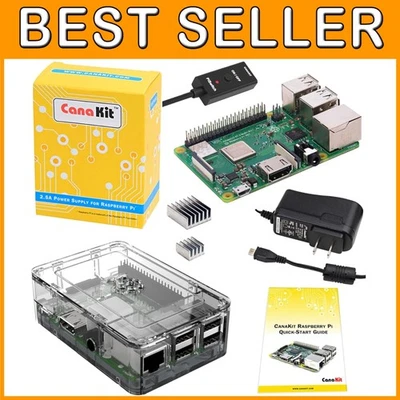 Raspberry Pi 3 B Plus Starter Kit with Power Supply - Image 1 of 4