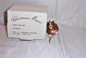 Vintage Disney Lady Christmas Magic Collectible Ornament by Grolier #26231 129 - Picture 1 of 6