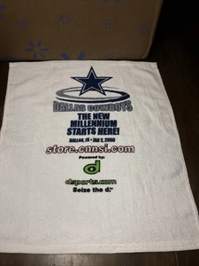 Toalla de rally Dallas Cowboys 2 de enero de 2000 vintage - Imagen 1 de 5
