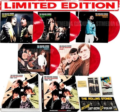 Rolling Stones - The Live Collection 1963-1972 5LP Colored Splatter Vinyl Record - Image 1 of 4