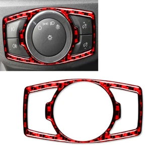 Scheinwerferschalter-Steuerung Zierblende passend für Ford Mondeo 2013–2019 rot - Picture 1 of 8