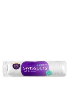 Swisspers Make Up Pads Rounds 80 Pack x 12 - Bild 1 von 1