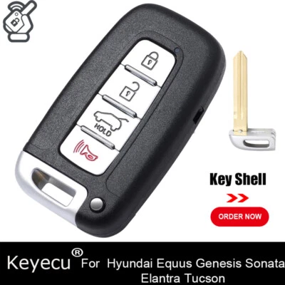 For Hyundai Elantra Sonata Genesis Coupe Kia Forte Remote Shell Case SY5HMFNA04 Foto 1 de 4