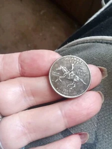 RARE 1787 -1999 “D” Delaware *FIRST STATE QUARTER DOLLAR* Coin W/ Caesar Rodney - Picture 1 of 6