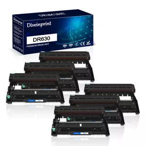 6x DR630 Zamiennik jednostki perkusyjnej do Brother TN660 HL-L2300D L2340DW L2305W L2315W - Zdjęcie 1 z 12