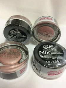 LOT OF 4 - Maybelline Eyestudio Color Tattoo 24HR Eyeshadow #140 ROSE RIOT New. - Picture 1 of 6