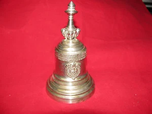 (Glocke 1) Alte Tischglocke, Miniatur Kaiserglocke Kölner Dom-ca. 1880, Rarität - Bild 1 von 6