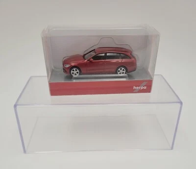 HERPA 1:87 MB C-KLASSE T ROUGE - Photo 1/4