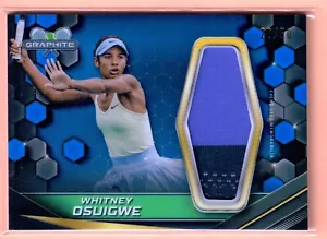 2024 Topps Graphite Whitney Osigwe Blue Refractor Graphite Relics #/50 SP - Bild 1 von 2