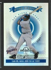 1997 DONRUSS LIMITED EXPOSURE STAR FACTOR REFRACTOR #107 TONY GWYNN HOF SSP 1/40