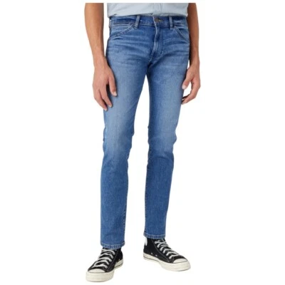 Wrangler jeans da uomo Bryson Smoke Sea W14XYLZ71 - Imagen 1 de 4
