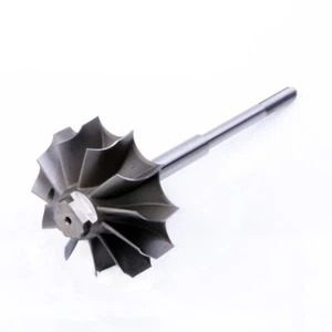 Eje de rueda de turbina TRITDT adecuado para MHI EVO 4 ~ 9 TD06SL2R inverso TD06SL2 Inconel - Imagen 1 de 5