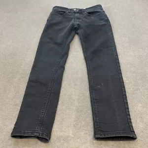 Vintage Genes Black Jeans Men's Size 28x28 Black Wash Denim Stretch Fit - Picture 1 of 12