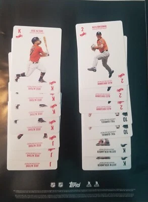 2019 2020 Topps 52 Card Baseball Game By Kenny Mayne Houston Astros Lot - Image 1 of 4