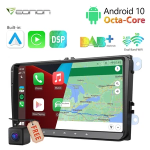 CAM+ 9" IPS Autoradio für VW Passat B6 B7 CC mit Navi Carplay Android Auto 13 BT - Bild 1 von 20