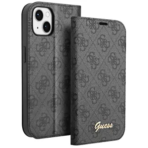Guess Luxury Case for iPhone 14 Plus Cardholder Elegant Design 4G pattern - Picture 1 of 5