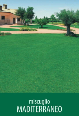 SEMI SEMENTI DI PRATO MISCUGLIO MEDITERRANEO 10 KG