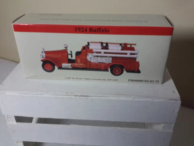 1924 Buffalo Fire engine 2001 Reader's Digest Assoication IOB - Image 1 of 1