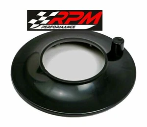 Adaptador limpiador de aire de plástico negro 2 barriles 4 BBL carbohidratos Holley Rochester 2176 - Imagen 1 de 1