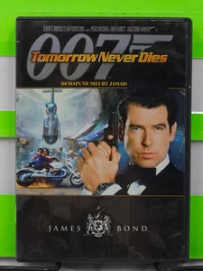 JAMES BOND SERIES #19 TOMORROW NEVER DIES 007 PIERCE BROSNAN DVD - Picture 1 of 3