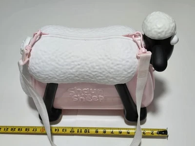 Maleta de mano Shaun The Sheep para niños rosa oveja con correa Foto 1 de 4