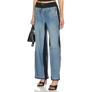 Simkhai Shia Straight Leg Pant Jeans Malibu Multi 6 - Bild 1 von 7
