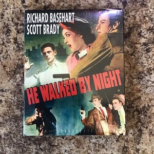 He Walked By Night (Blu-ray + Slipcover, 1948) Factory Sealed - Imagen 1 de 2