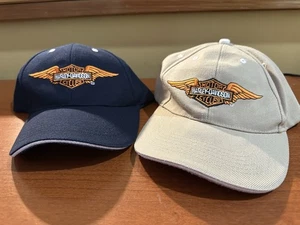 (2) Harley Davidson Hats - Picture 1 of 2