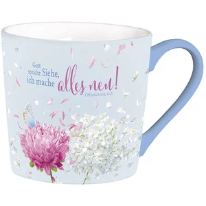 Taza - Dios dice: ¡He aquí, yo hago nuevas todas las cosas! Regalo - Sorteo anual 2026 - Imagen 1 de 3