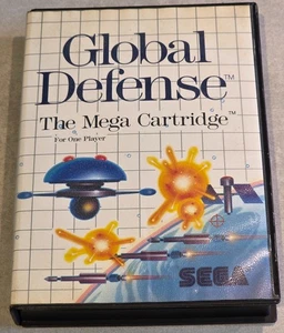 GLOBAL DEFENSE SEGA MASTER SYSTEM - Picture 1 of 4