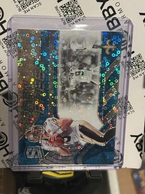 Panini Spectra 2020 - Tribute Drew Brees #T-DB2 azul neón Prizm/50 Foto 1 de 2