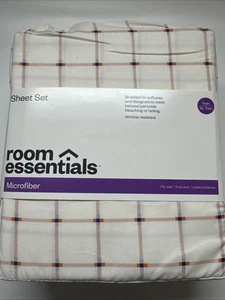 Room Essentials Microfiber Sheet Set - Twin/XL Twin - NEW - Picture 1 of 8