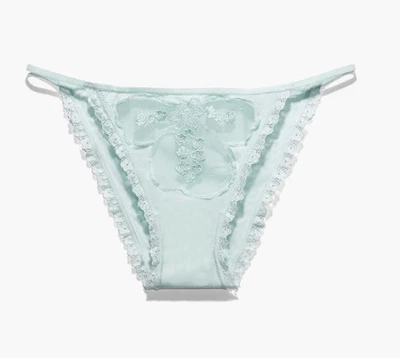 SAVAGE X FENTY A Peek Behind The Lace Floral Cheeky String Women’s Panty Size 3X - Image 1 of 3