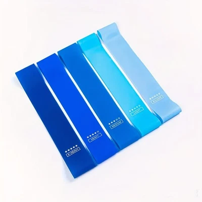 Juego de bandas de resistencia - 5 niveles para fitness de cuerpo completo y entrenamiento de piernas/glúteos Foto 1 de 4