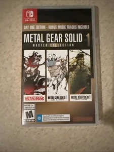 NO GAME CARTRIDGE/CASE ONLY Metal Gear Solid: Master Collection Vo1. 1 - Switch - Picture 1 of 3