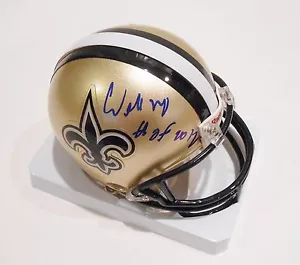 Willie Roaf Signed Mini Helmet w/COA New Orleans Saints Football - Picture 1 of 1
