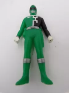 Figura de vinilo verde Dekaranger 2004 Bandai Japón Sentai 3,5" Power Rangers SPD - Imagen 1 de 3