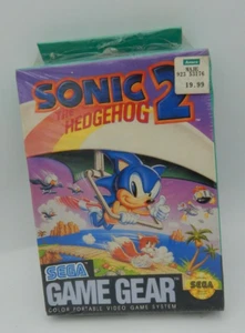 BRAND NEW SEALED SONIC THE HEDGEHOG 2 GAME SEGA GAME GEAR - Picture 1 of 2