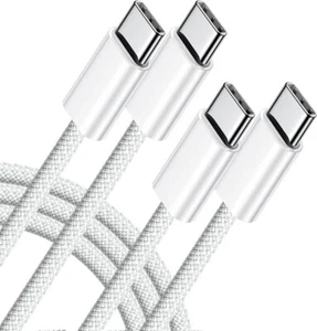 2 Pack iPhone 15 Pro Max USB-C to USB-C Cable Fast Charger Type C Charging Cord - Picture 1 of 19
