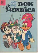 Walter Lantz New Funnies No. 255 Woody Woodpecker, May 1958 Silver Age. CLEAN!