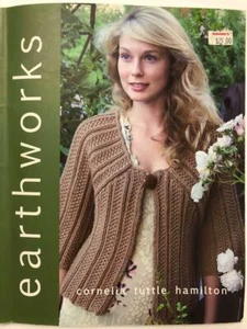vintage EARTHWORKS Cornelia Tuttle Hamilton knitting patterns~arm warmers~lovely - Picture 1 of 1