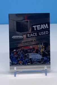 2016 Panini Prizm Racing Jimmie Johnson Team Race Used # RT-JJ Hendrick Nascar