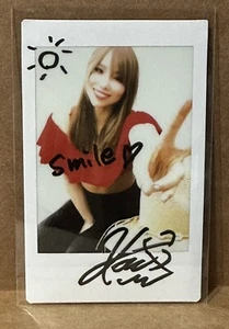 Kairi Hojo Sane Autograph Signed ☀️Smile 🖤 Cheki Photo WWE SP 1/1 Damage CTRL - Picture 1 of 1