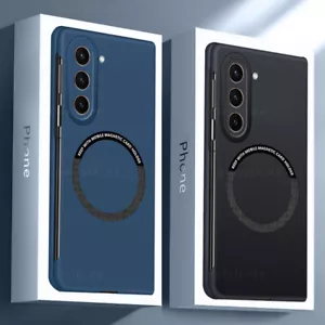 Funda Para Samsung Galaxy Z Fold6 Fold5 Fold4 3 Ultra Delgada Magnética Magsafe Cubierta - Imagen 1 de 15