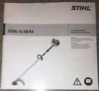 Stihl Fs100rx Trimmer Owners Manual