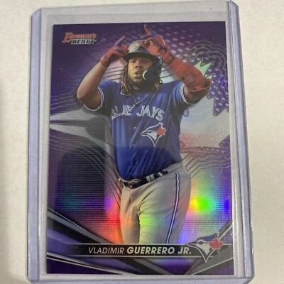 2022 Bowman Beat Purple #29 Vladimir Guerrero Jr. 157/250 - Image 1 of 2