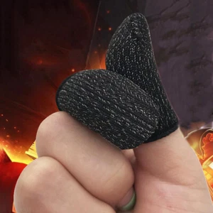 Breathable Non-Slip Screen Thumb Finger Sleeve for PUBG Mobile Phone Game Gloves - Picture 1 of 6